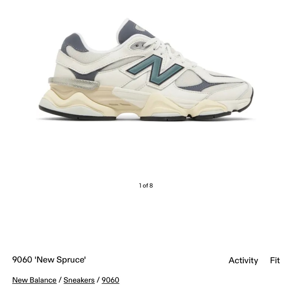 New Balance 9060 'New Spruce' Sneakers